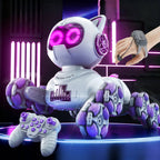 Remote Control Robot Cat 360° RC Stunt Smart Car 8WD Car Holiday Gift for Kids