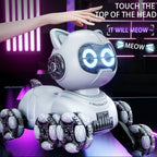 Remote Control Robot Cat 360° RC Stunt Smart Car 8WD Car Holiday Gift for Kids