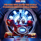 2.4GHz Remote Control Robot Crab Mech Crawling Crab 360° Stunt Rotation Toy with Lights Music