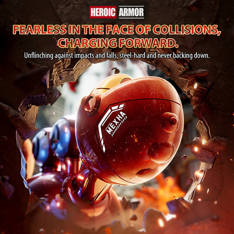 2.4GHz Remote Control Robot Crab Mech Crawling Crab 360° Stunt Rotation Toy with Lights Music