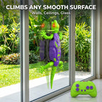 Remote Control Robot Rechargeable RC Wall Climbing Lizard Toy with LED Eyes Best Gift for Kids 3+