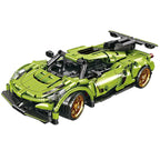 402Pcs Remote Control Sports Race Car Building Blocks Sets, STEM Building Kits, Educational Learning Toys for Boys, Practical Gifts 4 5 6 7 8 9 10+ Year Old
