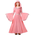 Renaissance Faire Dress Kids Adults Medieval Clothing Hooded Velvet Party Outfit
