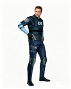Police Tactical Jumpsuit Game Inspired Leon Bodysuit for Zombie Apocalypse Roleplay