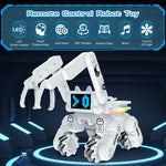 Kids Space Robot Toy Remote Control Robot Smart Space Dog with Flexible Head & Arms