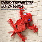 2.4G RC Robot Wall-Climbing Gecko Toy Vacuum Adsorption RC Lizard with LED Eyes and 360° Rotation for Kids