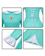 Rosalina Princess Costume Dress with Magical Accessories for Cosplay Events