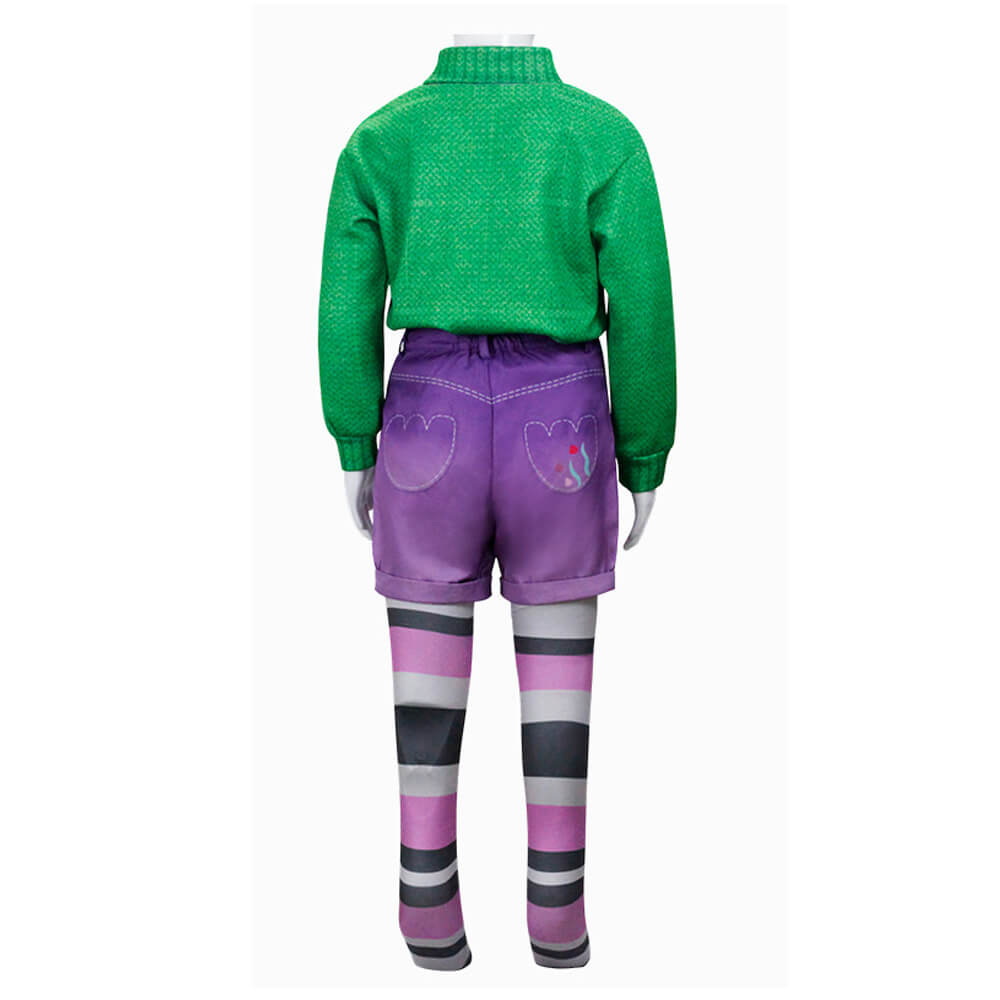 Princess Ruby Cosplay Outfit Sweatshirt Shorts Leggings Full Set for Kids Adult