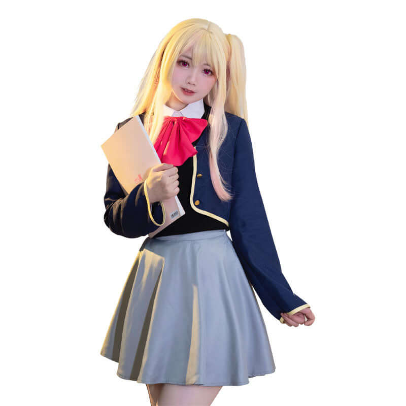 Ruby Hoshion Cosplay Costume Oshi no Ko Outfit Ruby Uniform Fancy Dress Full Set for Teens Adults