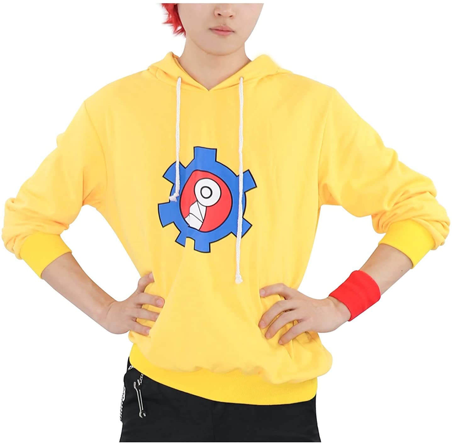 Reki Kyan Costume SK8 The Infinity Uniform Full Set Hoddie Wig for Adult Teens Cosplay