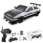 1/16 RC Drift Car 18KM/H Fast Remote Control Cars Spray Car with Led Light Sound For Kids