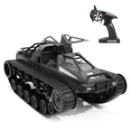 4WD RC Tank 360° Rotation Spray Tank Alloy 2.4G Remote Control Crawler Tank