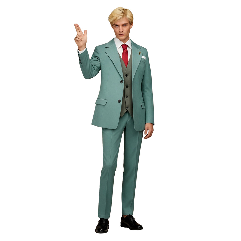 Loid Costume Twilight Blazer Pants Vest 7-Pieces Cosplay Outfit Full Set