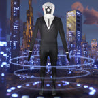 Skibidi Toilet Costume Cameraman Cosplay Outfit Battle Camera Jumpsuit and Helmet for Halloween Carnival