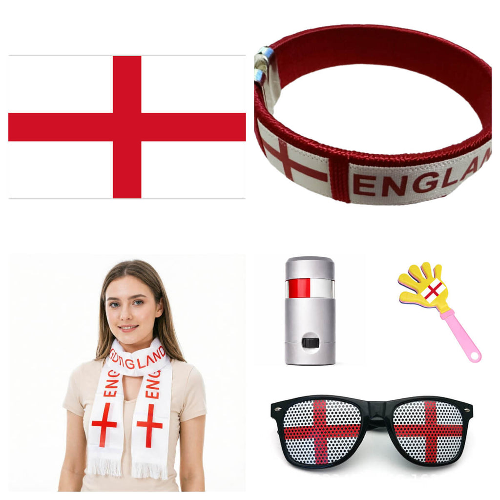 Soccer Fan Support Kit 2026 Football Game Accessories Set for Argentina Mexico Brail