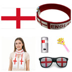 Soccer Fan Support Kit 2026 Football Game Accessories Set for Argentina Mexico Brail