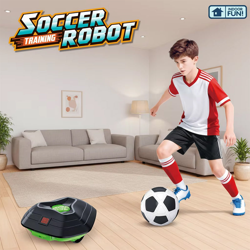 Soccer Training Robot Electric Interactive Smart Ball Chaser Soccer Skill Practice for Kids Aged 6+