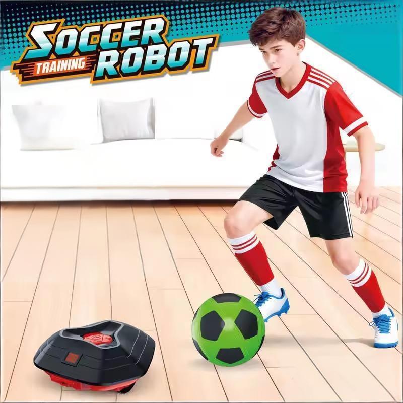 Soccer Training Robot Electric Interactive Smart Ball Chaser Soccer Skill Practice for Kids Aged 6+