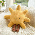 23.6inch Soft Plush Toys Sun Moon Shaped Pillows Sleeping Dolls Home Decoration