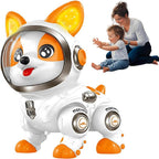 Space Electric Robot Dog Interactive Robot Puppy with Dancing Walking and Talking Function for Kids