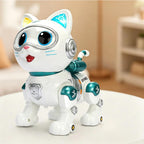 Space Electric Robot Dog Interactive Robot Puppy with Dancing Walking and Talking Function for Kids