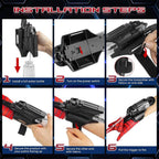 Spider Electric Water Gun with Gloves Wrist-Mounted Water Gun Summer Outdoor Toy For Kids and Adult