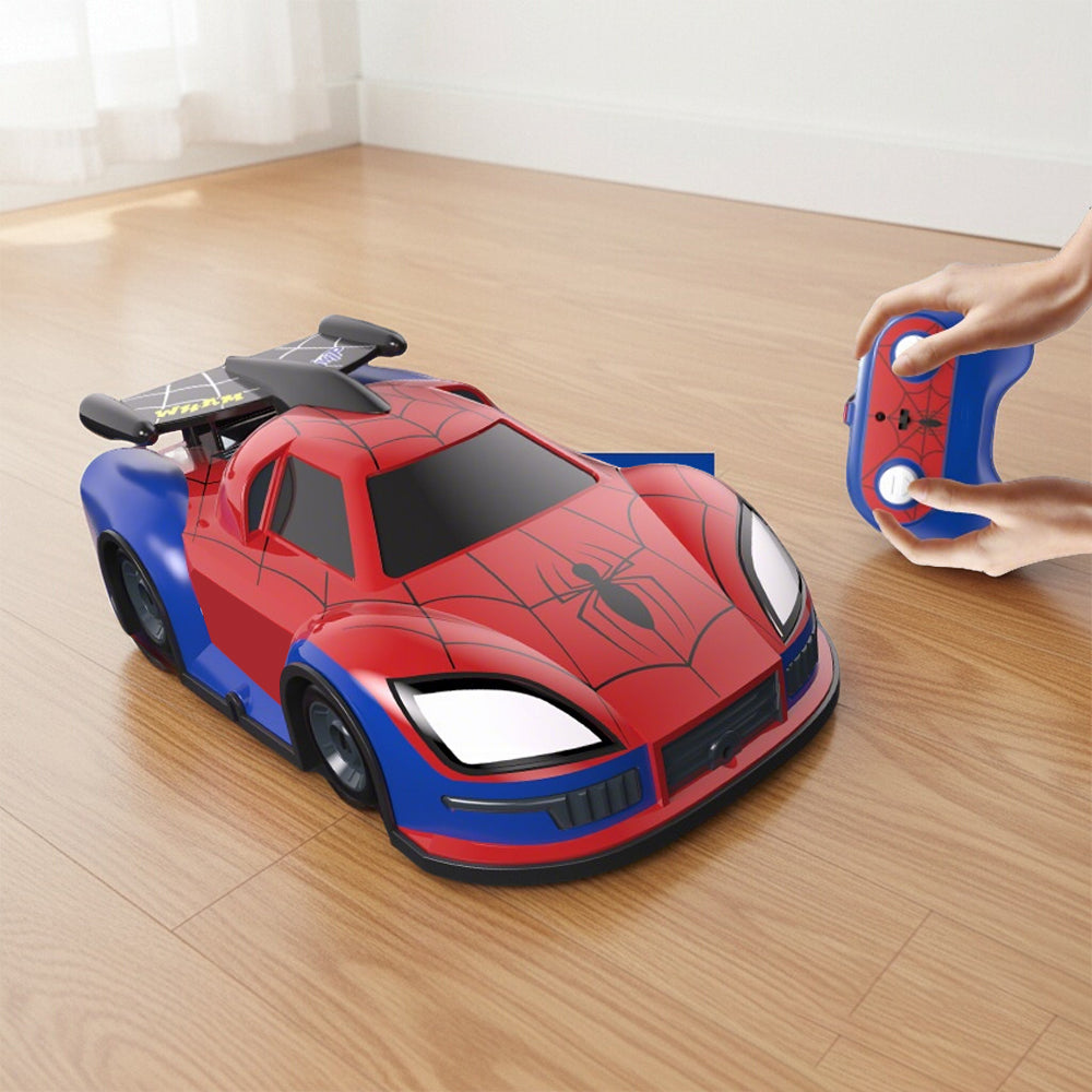 2.4GHz Spider RC Car Wall Climbing Remote Control Car Toy with LED Lights and  360° Rotation for Kids 3+