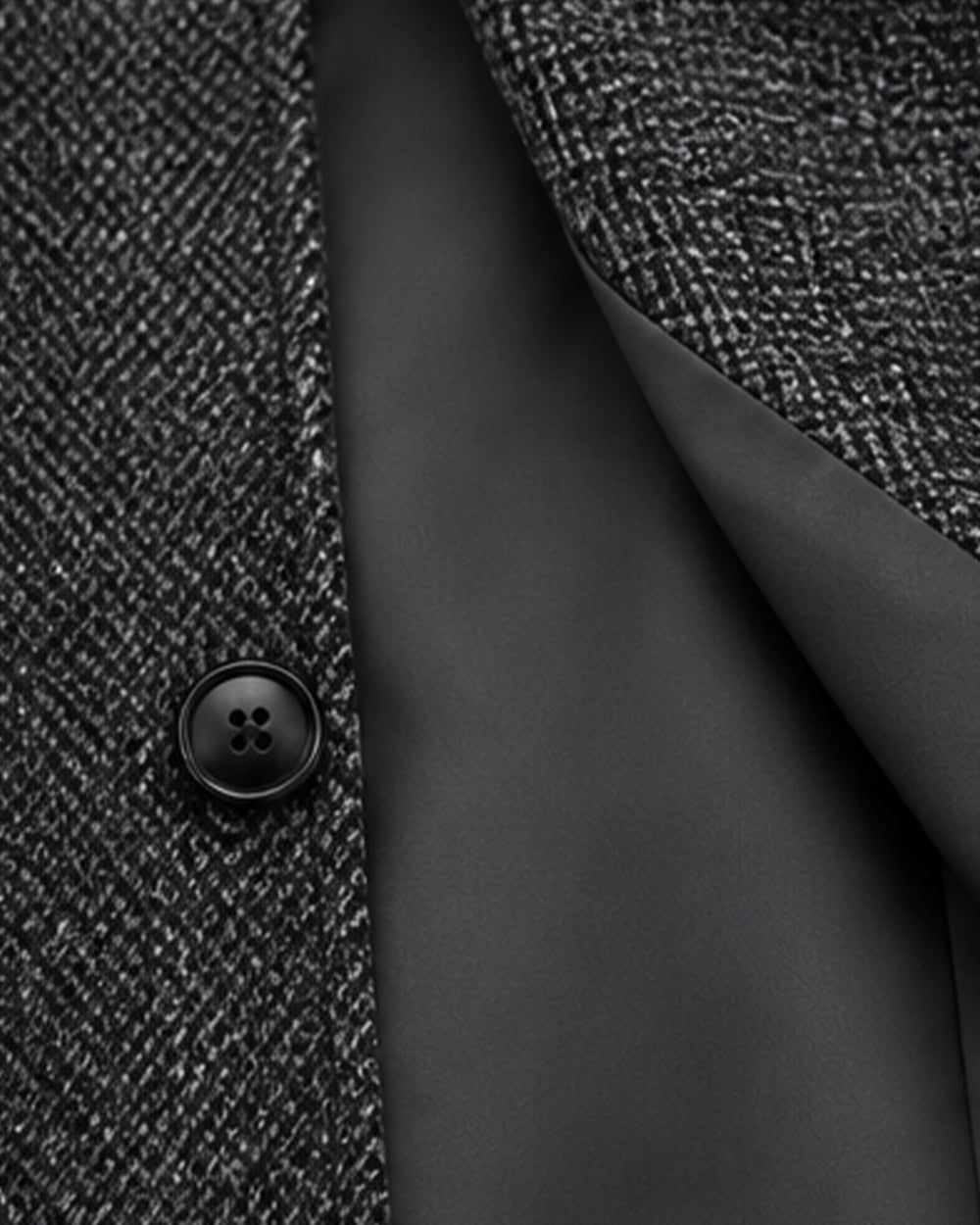 Mens Spider Hero Outfit Dark Gray Retro Overcoat Blazer and Hat Set for Stage Performance