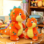 Spotted Dinosaur Plush Cute Stuffed Animal Dino Toy Perfect Gift for Dinosaur Lovers