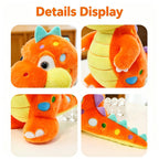 Spotted Dinosaur Plush Cute Stuffed Animal Dino Toy Perfect Gift for Dinosaur Lovers