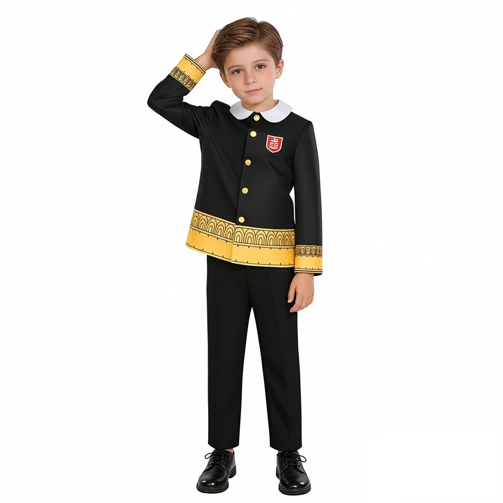Damian Cosplay Costume Anime SPY Series Outfit School Uniform
