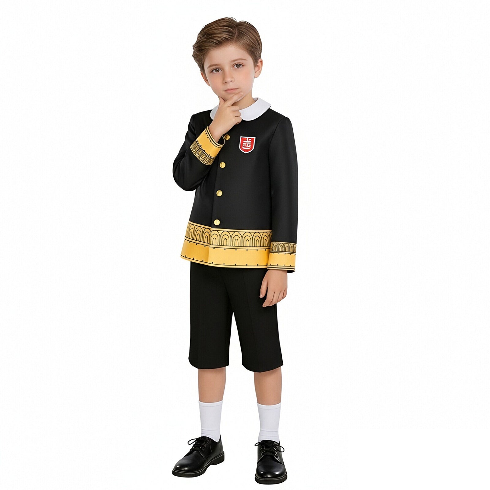 Damian Cosplay Costume Anime SPY Series Outfit School Uniform