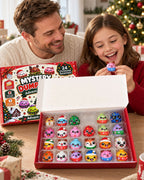 2026 Squishy Toys Christmas Advent Calendar Cute Sensory Fidget Stress Relief Toys for Boys Girls Xmas Gift
