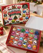 2026 Squishy Toys Christmas Advent Calendar Cute Sensory Fidget Stress Relief Toys for Boys Girls Xmas Gift