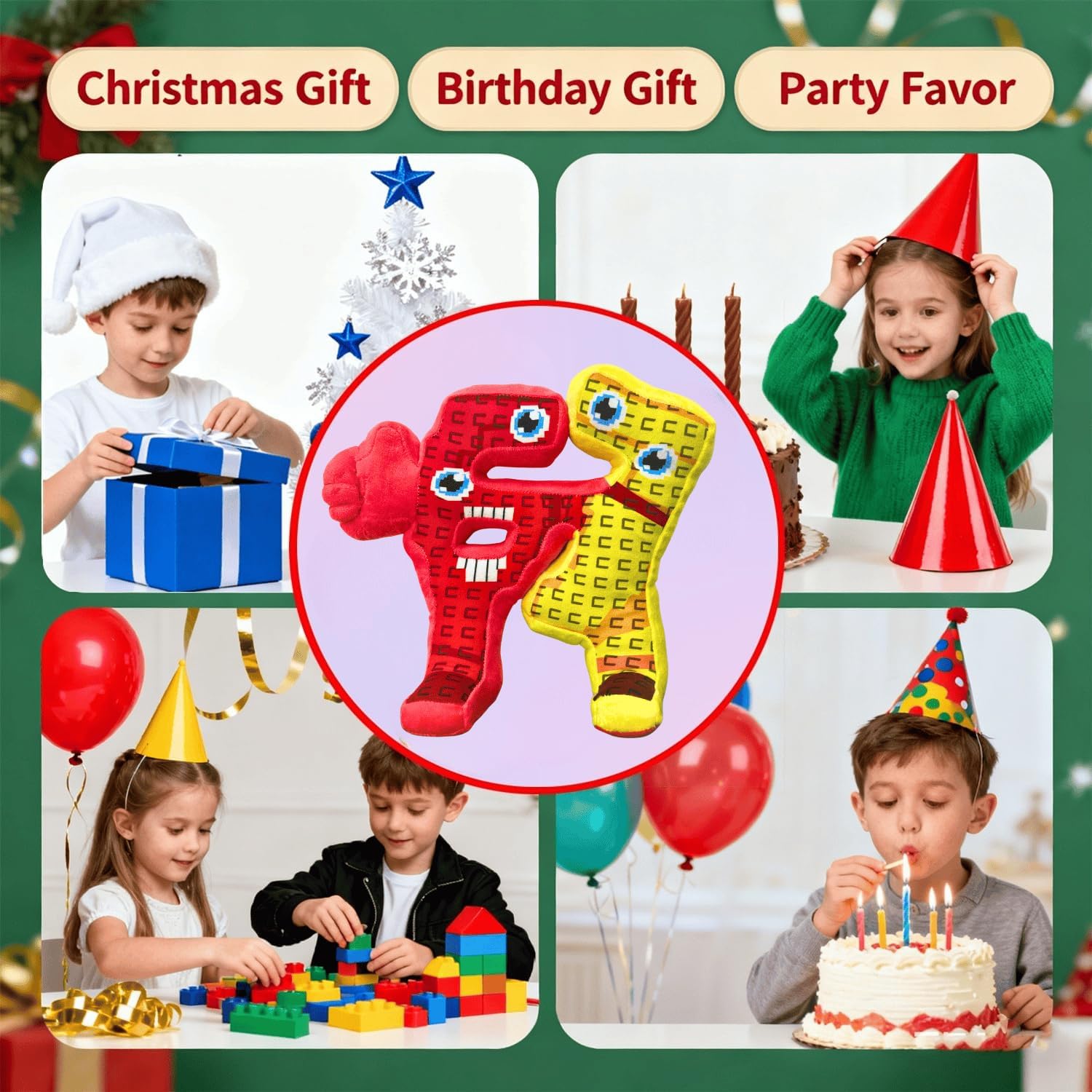 9.8 Inch Steal a Brainrot Plush Toy Cute Stuffed Animal Plushies Doll Holiday Gift