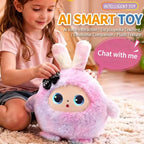 12'' Stuffed Animals AI Robot Smart Interactive Plush Toy with Voice Chat and Educational Learning Functions