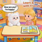 Stuffed Animals AI Robot Smart Interactive Plush Toy with Voice Chat and Educational Learning Functions