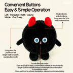 Stuffed Animals AI Smart Plush Keychain Multilingual Interactive Companion with Voice Chat