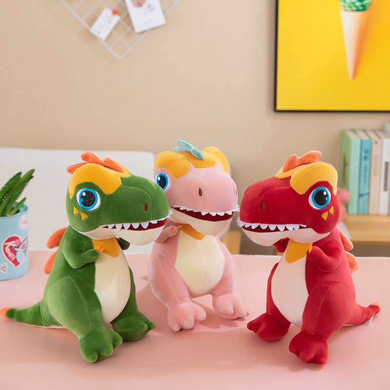 T-Rex Plush Toy Cute Dino Stuffed Animal Sleeping Pillow Birthday Gift for Kids