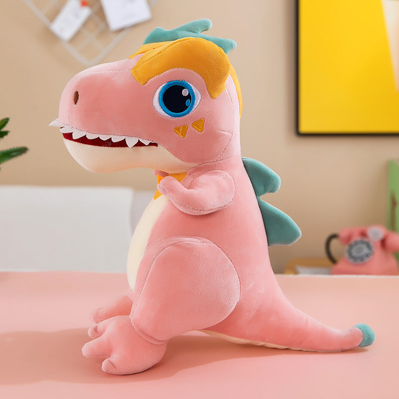 T-Rex Plush Toy Cute Dino Stuffed Animal Sleeping Pillow Birthday Gift for Kids