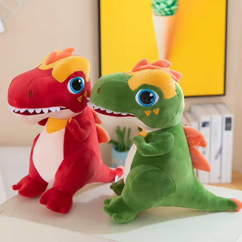 T-Rex Plush Toy Cute Dino Stuffed Animal Sleeping Pillow Birthday Gift for Kids