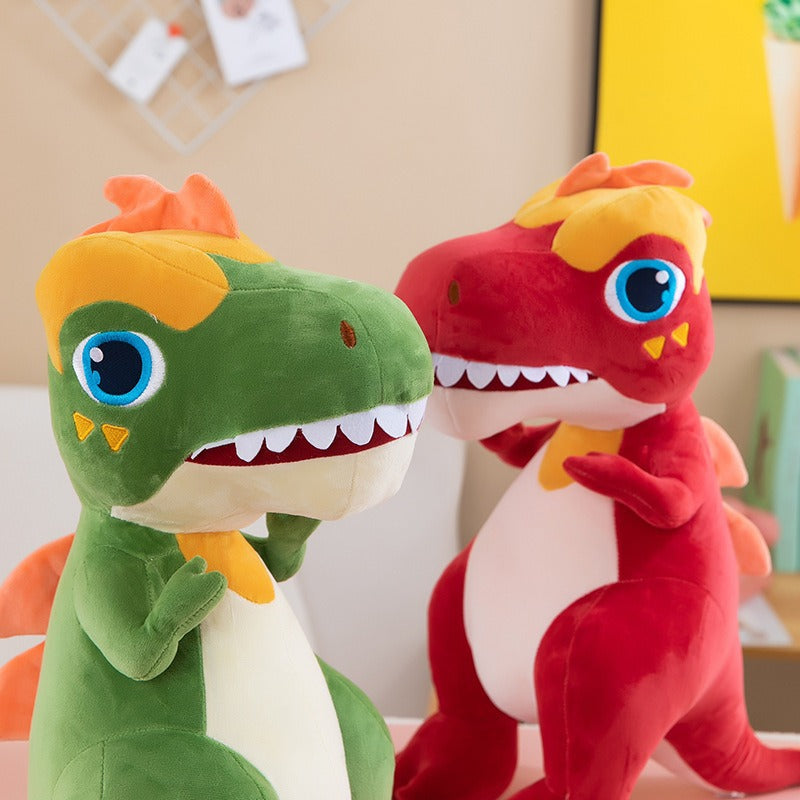 T-Rex Plush Toy Cute Dino Stuffed Animal Sleeping Pillow Birthday Gift for Kids