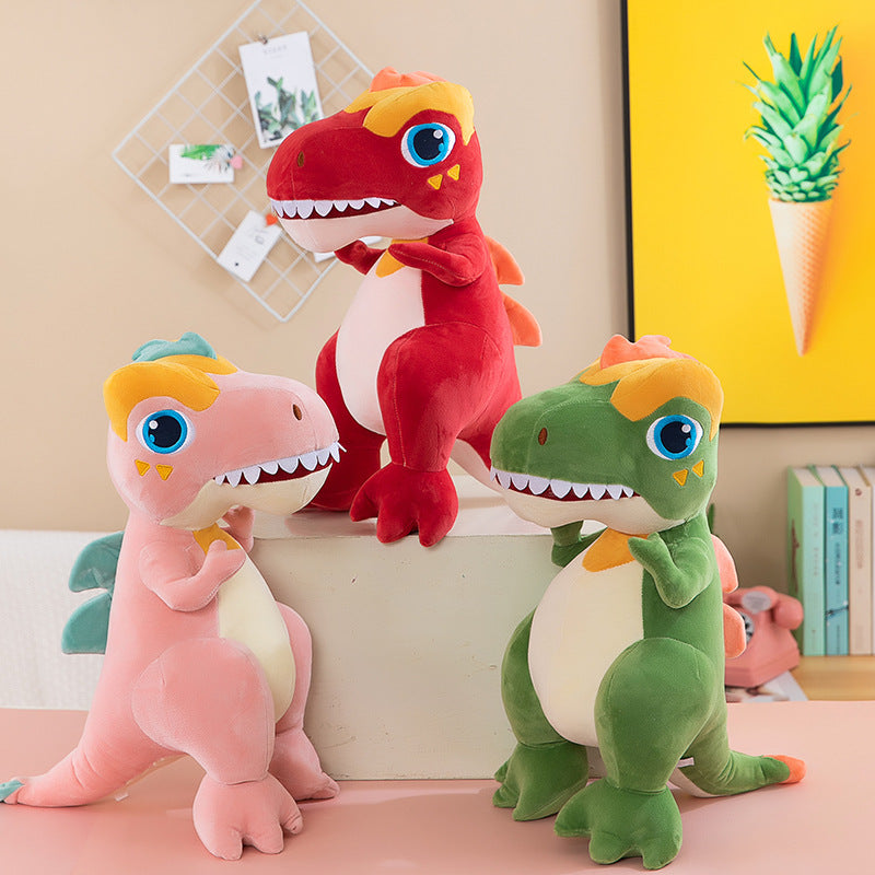 T-Rex Plush Toy Cute Dino Stuffed Animal Sleeping Pillow Birthday Gift for Kids