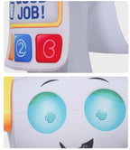 Kids Green Frog Tablet Costume Purple Camera Tunic Funny Movie Inspired Hi-Tech Toy Outfit for Group Halloween Dress Up