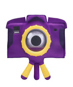 Kids Green Frog Tablet Costume Purple Camera Tunic Funny Movie Inspired Hi-Tech Toy Outfit for Group Halloween Dress Up