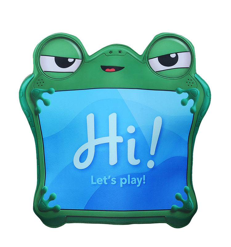 Kids Green Frog Tablet Costume Purple Camera Tunic Funny Movie Inspired Hi-Tech Toy Outfit for Group Halloween Dress Up