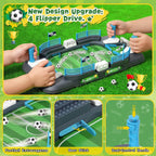 Mini Foosball Table Soccer Kids Football Board Game Parent-Child Football Toy for Kids 3+ and Adults