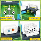 Mini Foosball Table Soccer Kids Football Board Game Parent-Child Football Toy for Kids 3+ and Adults