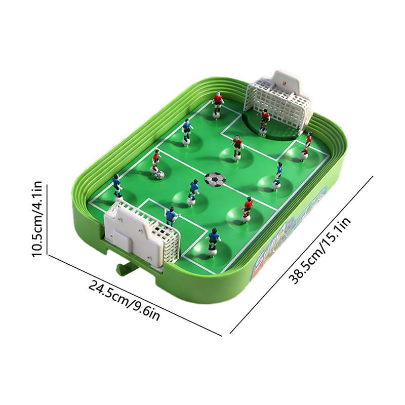 Tabletop Mini Soccer Game Foosball Table Game Interactive Family Soccer Toy for Boys Girls Ages 3+