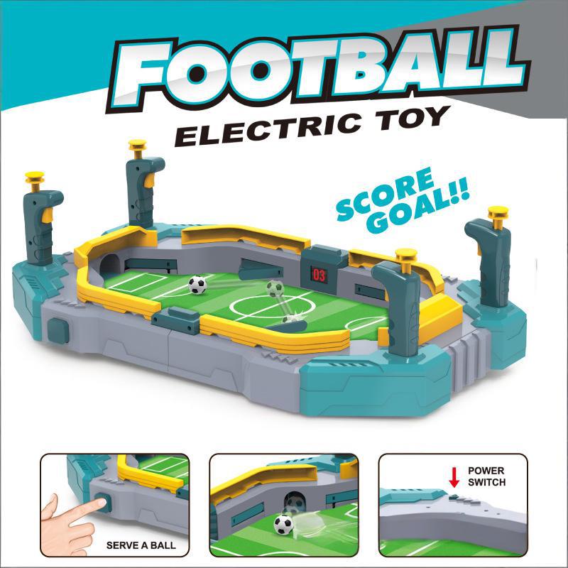 Tabletop Mini Soccer Game Foosball Table Game Interactive Family Soccer Toy for Boys Girls Ages 3+